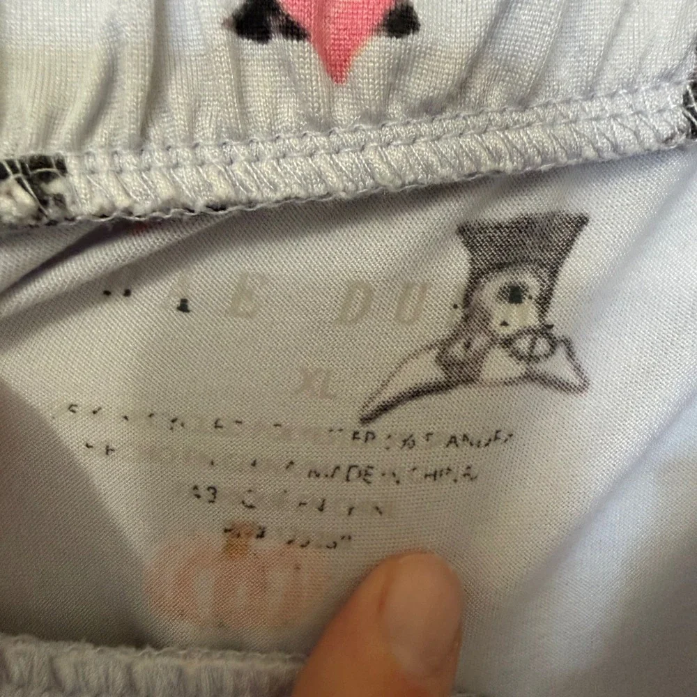 Rae Dunn Halloween Dog Pajama Shorts Women XL Purple Pumpkin Excellent Condition